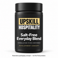 Upskill Salt-Free Everyday Blend. Illustrative packaging concept — not the final product. Salt-free formulation unconfirmed.